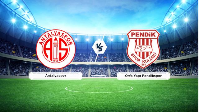 Antalyaspor Orfa Yapı Pendikspor
